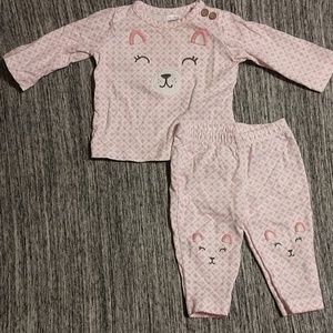Long sleeve babygirl outfit